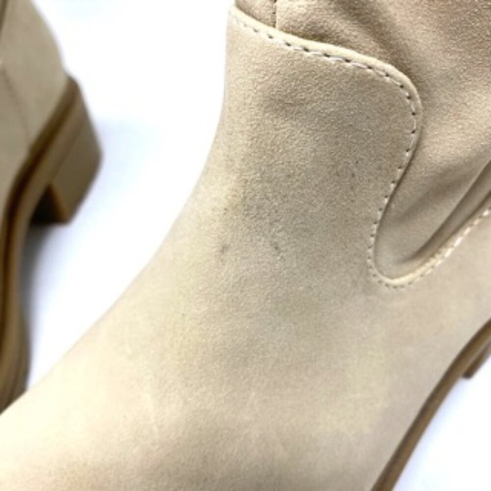 Rocket Dog Idea Women's Faux Fur Lining Boot, Chunky Heel, Natural Size 7 - Picture 5 of 7
